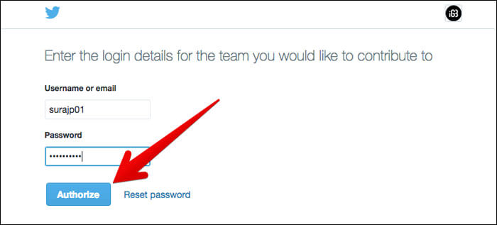 Click on Authorize to to Connect Another Twitter Accounts in TweetDeck