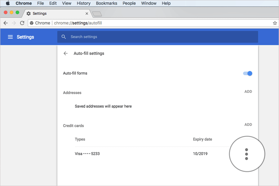How to Edit or Remove Credit Card Information from Chrome Autofill - 44