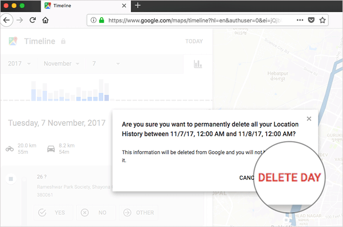 How to View and Edit Google Maps Timeline - 67