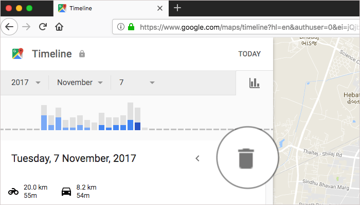How to View and Edit Google Maps Timeline - 39