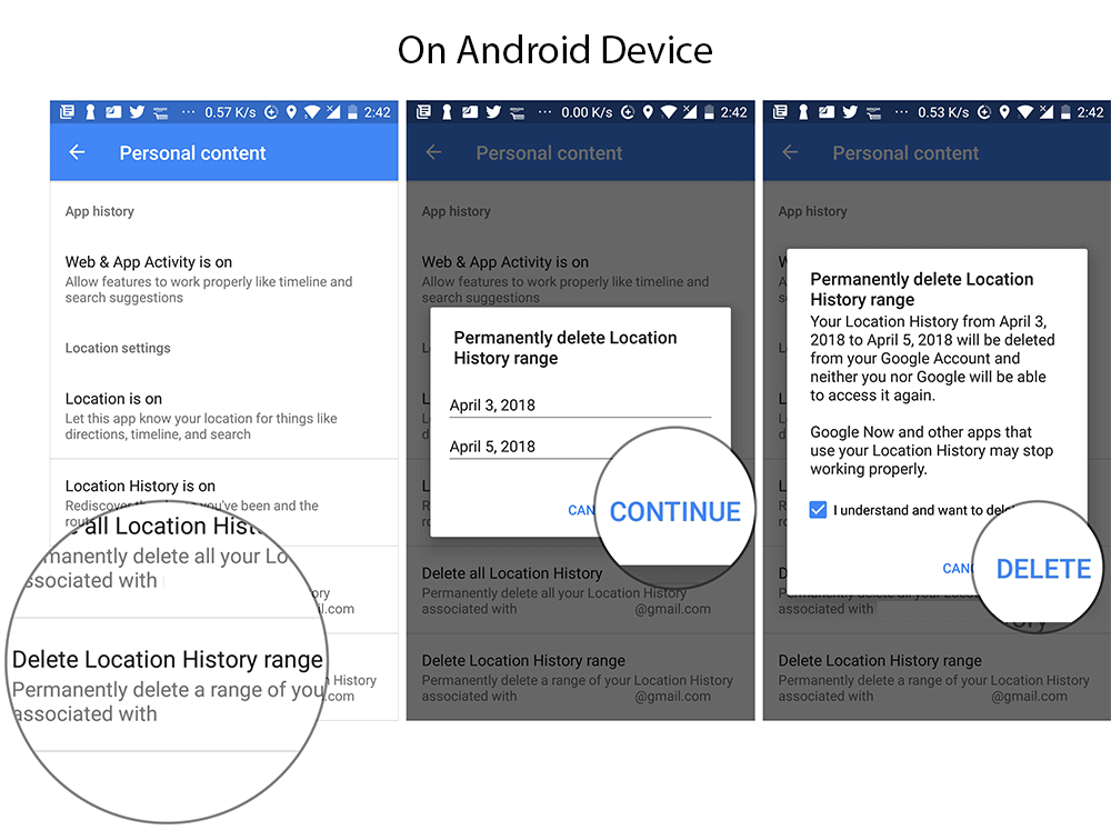 How to View and Edit Google Maps Timeline - 55
