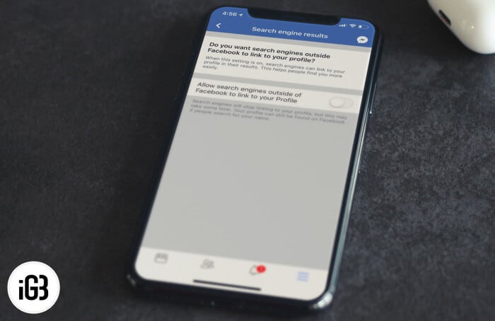 How to hide facebook profile from search engines on iphone ipad android and pc