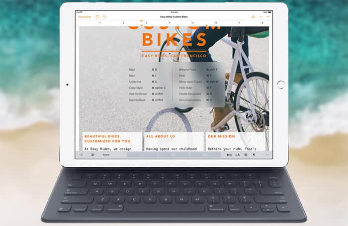How to use Apple Smart Keyboard shortcuts on iPad Pro