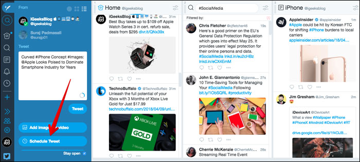 How to Use TweetDeck to Manage Multiple Twitter Accounts - 49