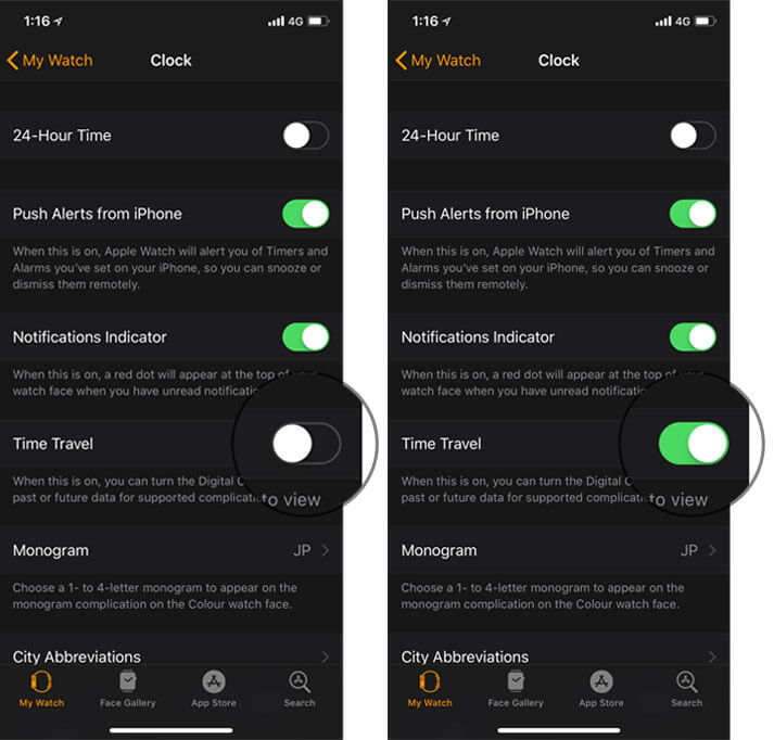How to Use Time Travel on Apple Watch - 30