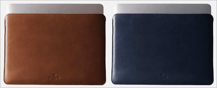 Harber London Leather Sleeve for MacBook Pro and Air - 78