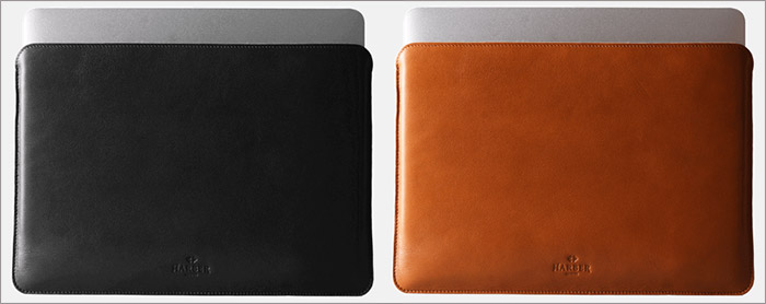 Harber London Leather Sleeve for MacBook Pro and Air - 69