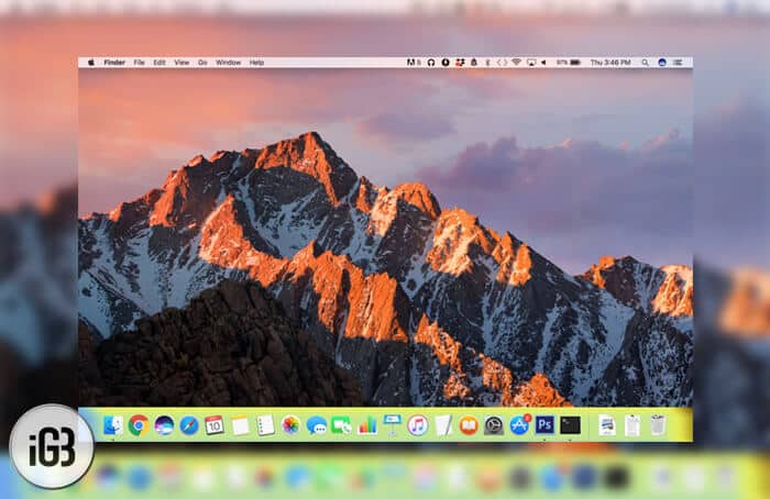 How to change dock color on mac