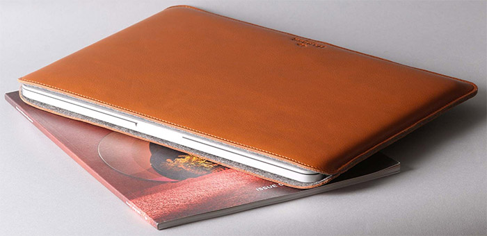 Leather MacBook Pro Sleeve