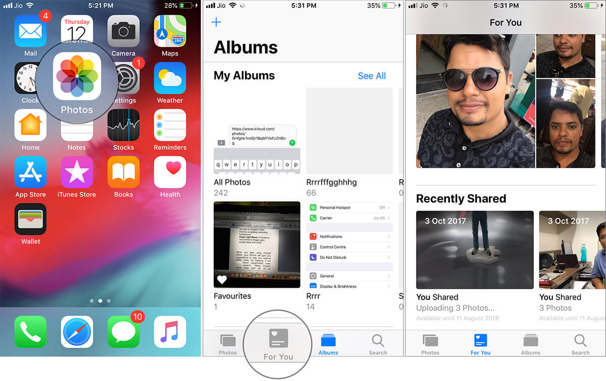 How to Share Photos Using Expiring Link on iPhone or iPad - 3