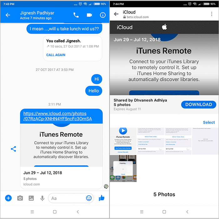 How to Share Photos Using Expiring Link on iPhone or iPad - 93
