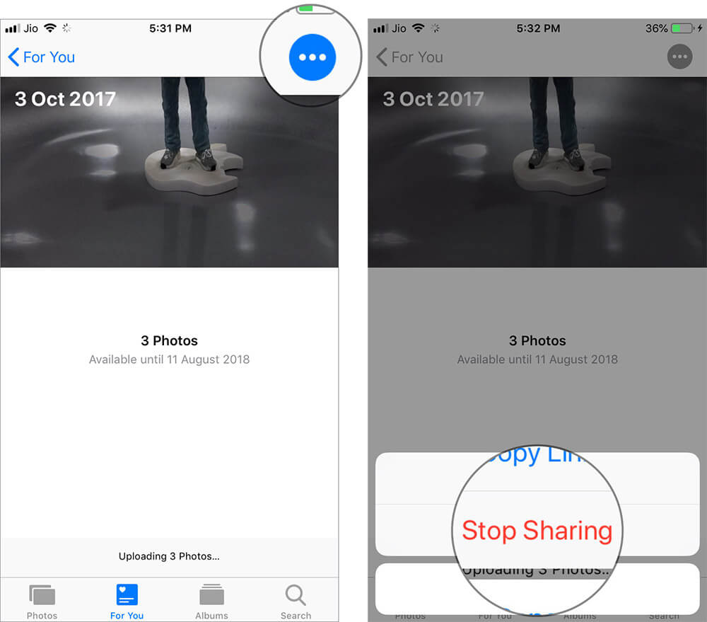 How to Share Photos Using Expiring Link on iPhone or iPad - 52