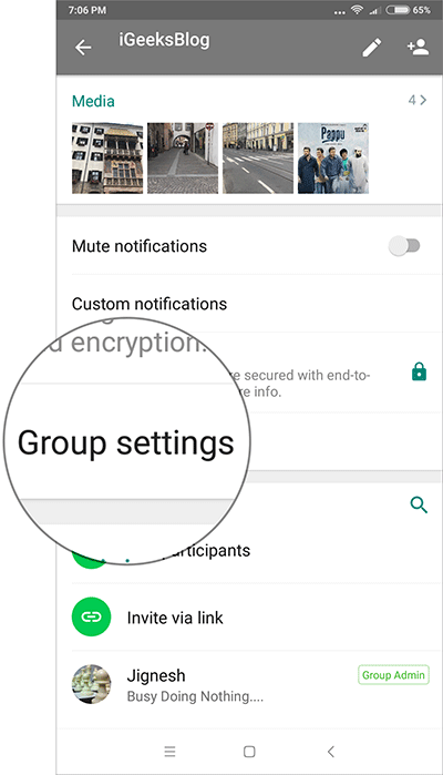 How to Allow Only Admin To Send Group Messages in WhatsApp - 68