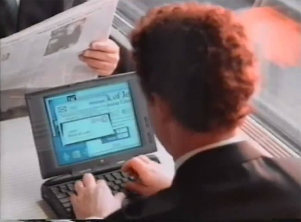 Apple PowerBook in Mission Impossible