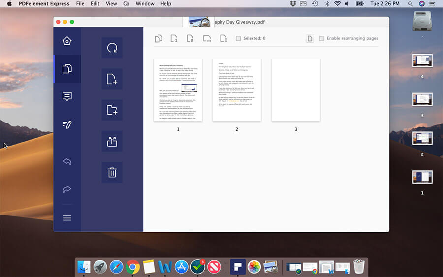 Organize PDF Pages in Sync on Mac