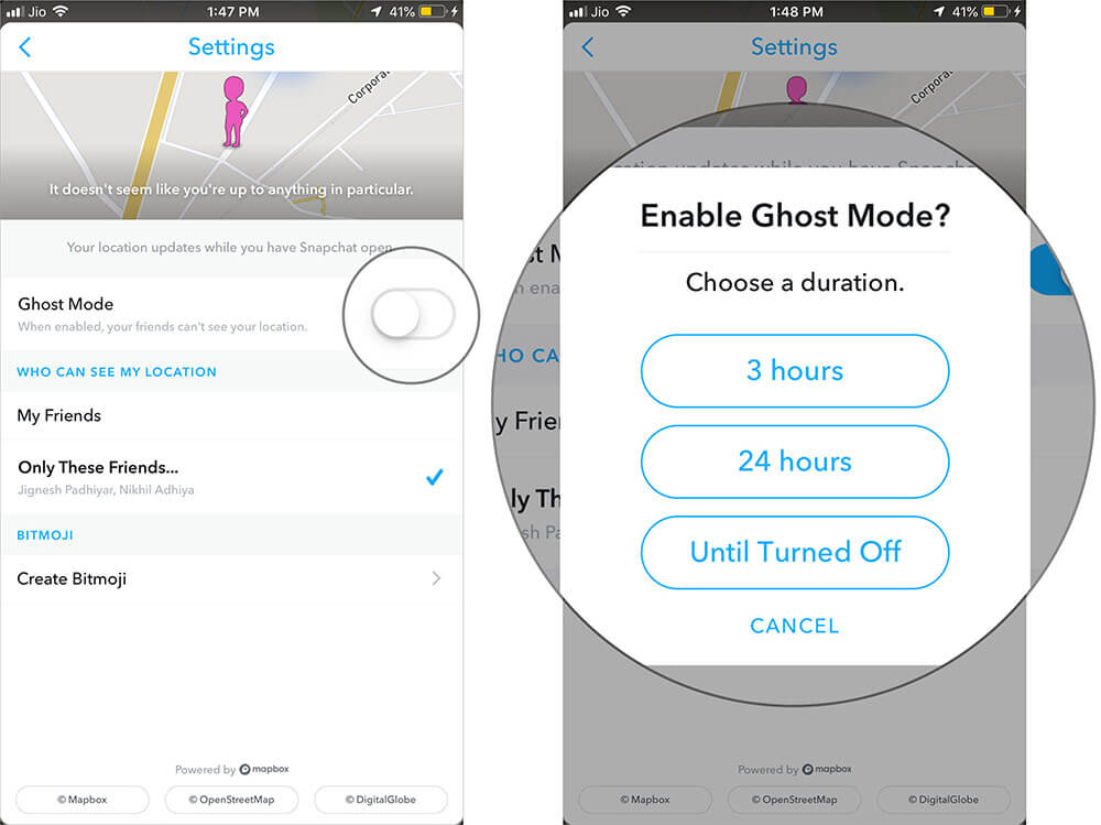 How to Turn Off Location in Snapchat on iPhone and Android - 39