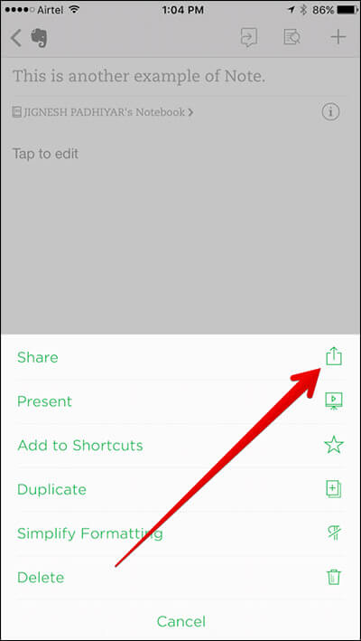 How to Transfer Files from Evernote to Apple Notes - 28