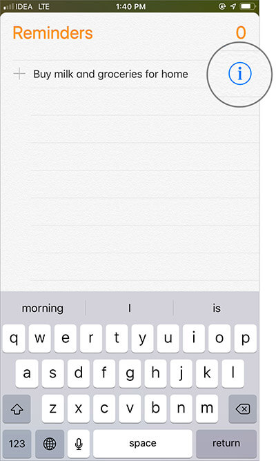 How to Create Reminders on iPhone   Alert You Getting In Out of Car - 9