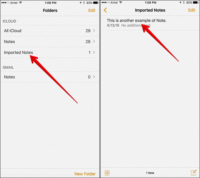 How to Transfer Files from Evernote to Apple Notes - 18