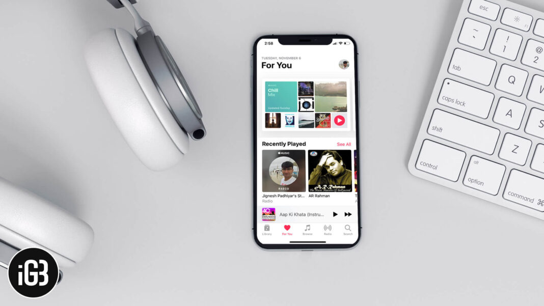 How to disable apple music listening history on iphone and ipad