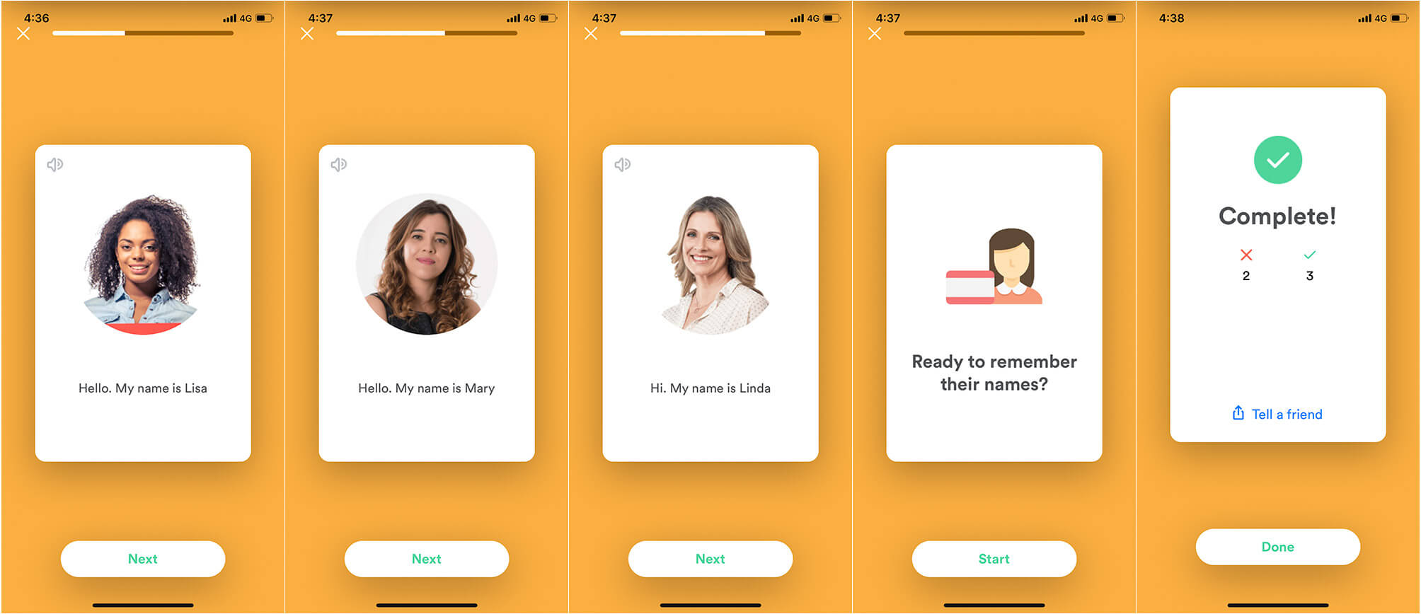 Name Skillz iPhone App  Remember Names in a Quick and Easy Way - 88