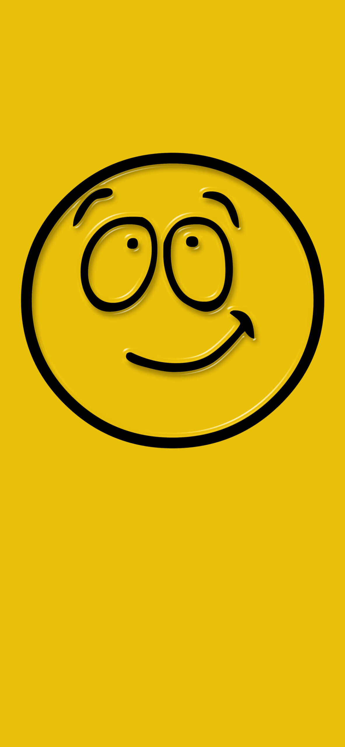 Happy Emoticon iPhone XS Max Wallpaper