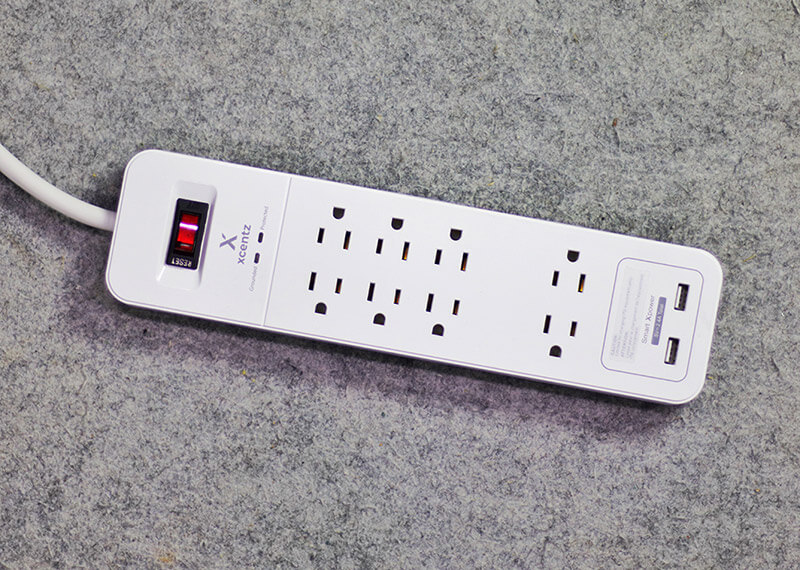 Xcentz Surge Protector Power Strip - 48