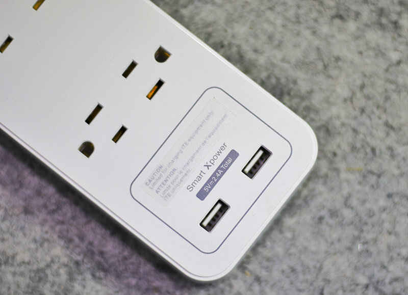 Xcentz Surge Protector Power Strip - 15