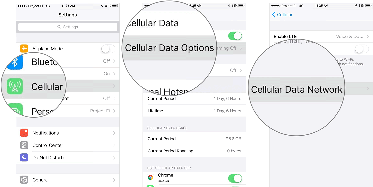 How to Use Google Fi on iPhone - 53