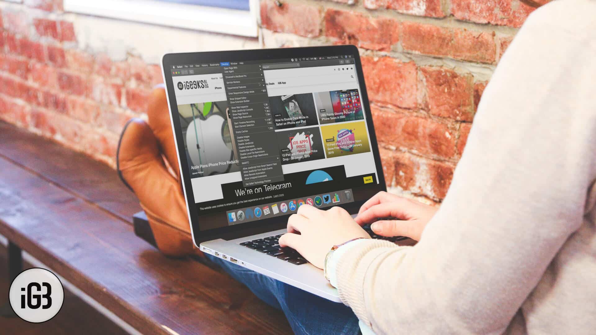 How to Show Develop Menu in Safari on Mac