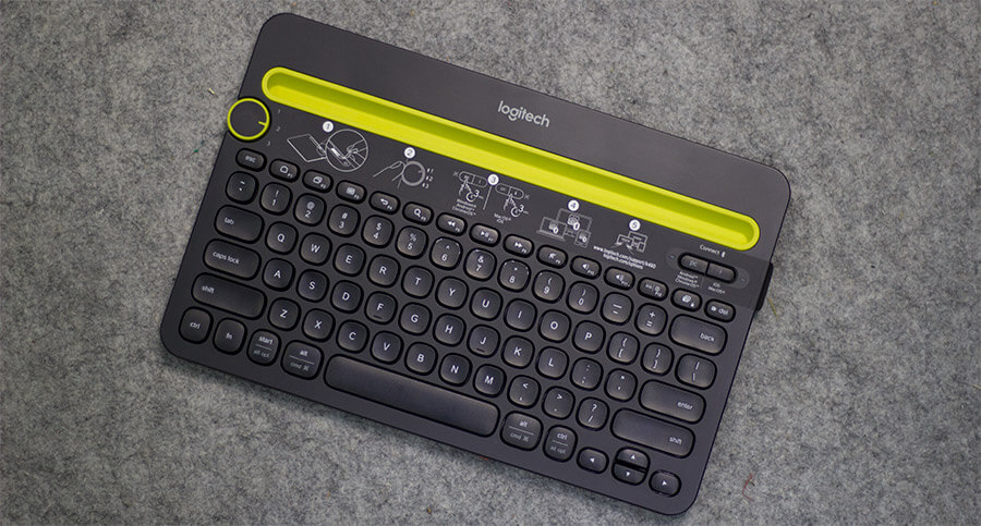 Logitech K480 Bluetooth Keyboard