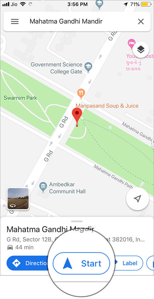 How to Increase Navigation Volume in Google Maps on iPhone - 1