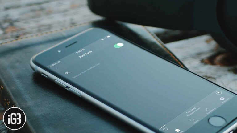 How to enable spotify data saver on iphone
