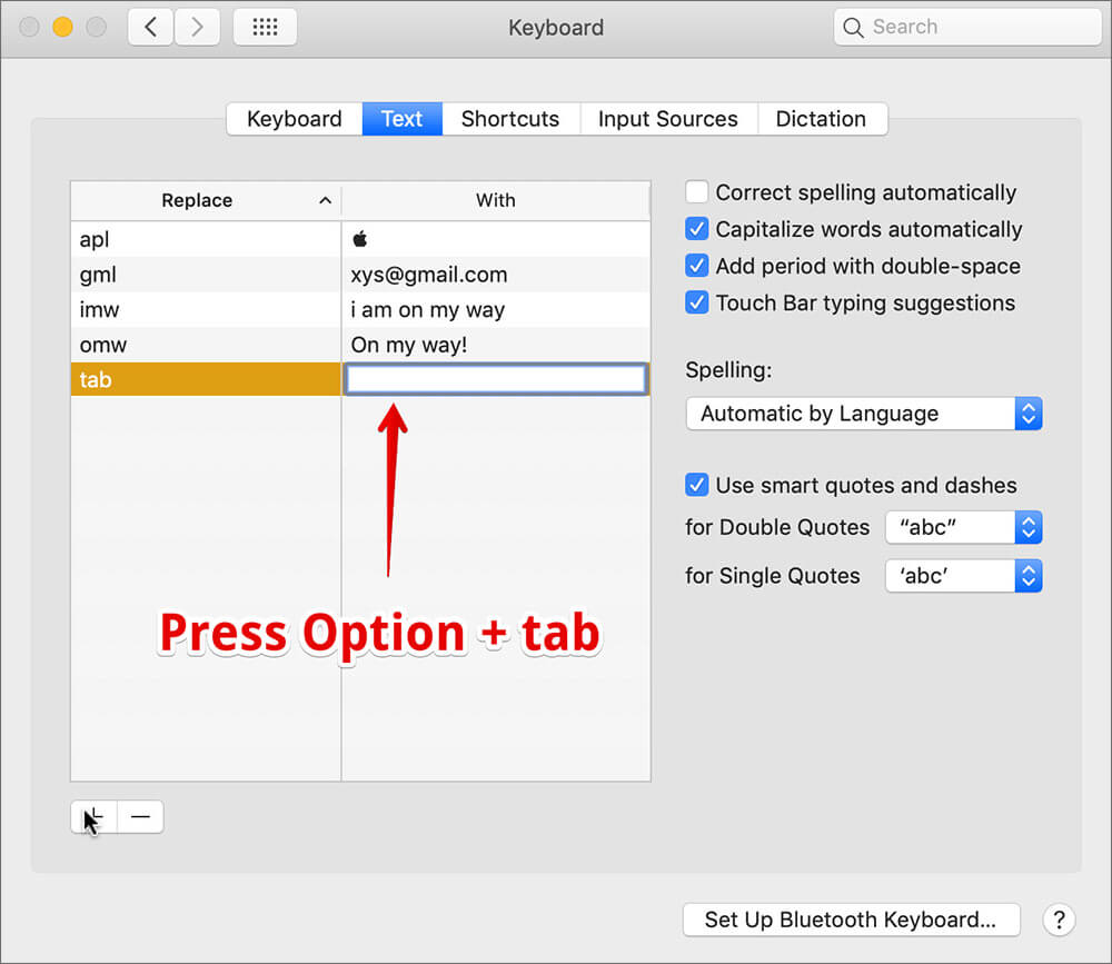 How to Insert a Tab Character on iPhone or iPad - 50