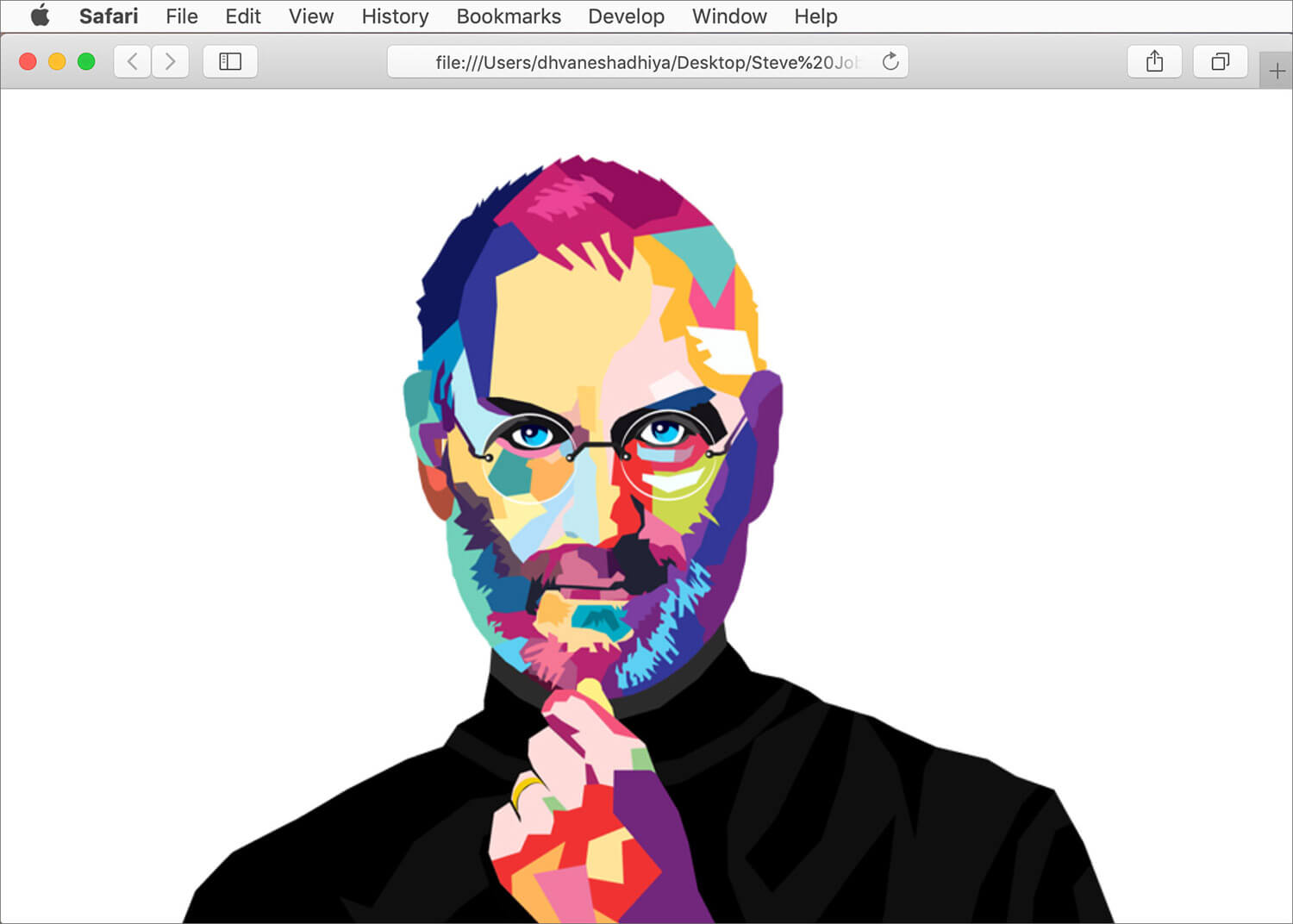 How to Set An Image As Homepage in Safari on Mac - 5