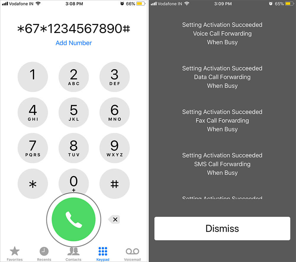 Activate Call Forwarding When iPhone Busy