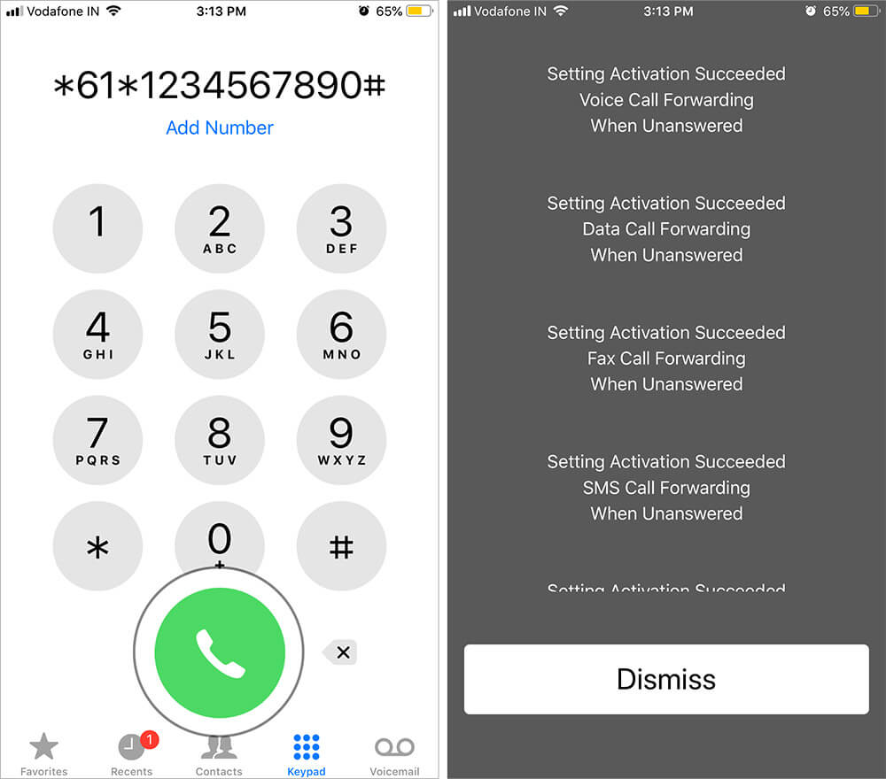 Activate Call Forwarding When iPhone Unanswered