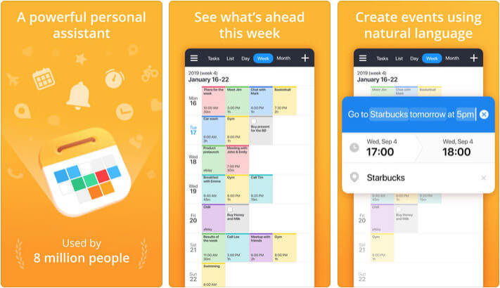 Calendars 5 by Readdle iPhone and iPad App Screenshot