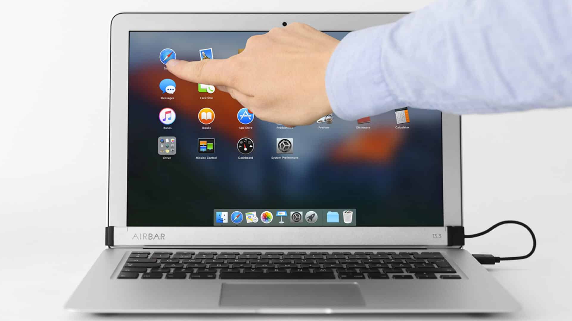 How to add touchscreen to any laptop or macbook air