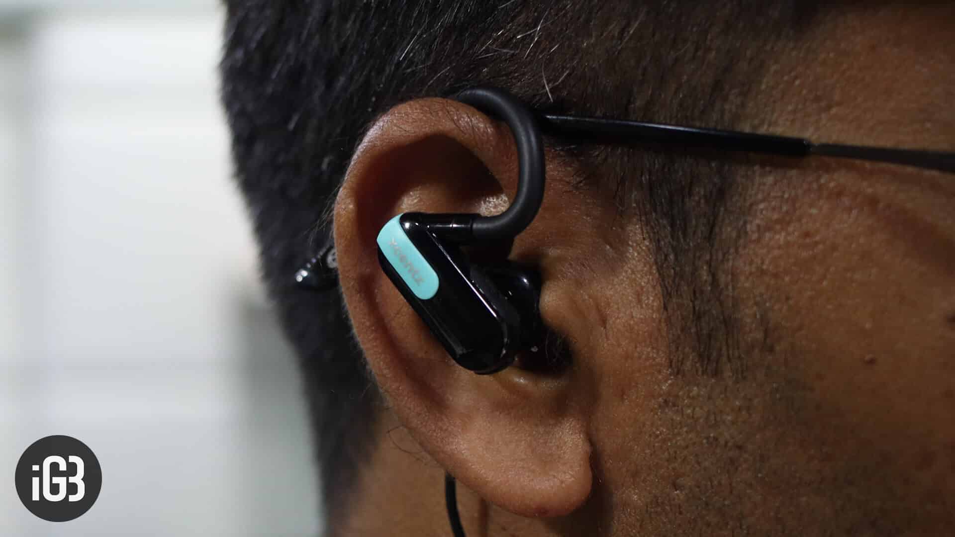 Xcentz Bluetooth Sports Headphones for iPhone X, Xs, Xs Max, and iPhone XR