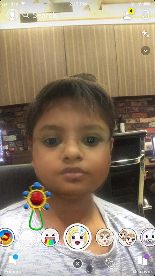 Use Snapchat Baby Filter on iPhone or Android