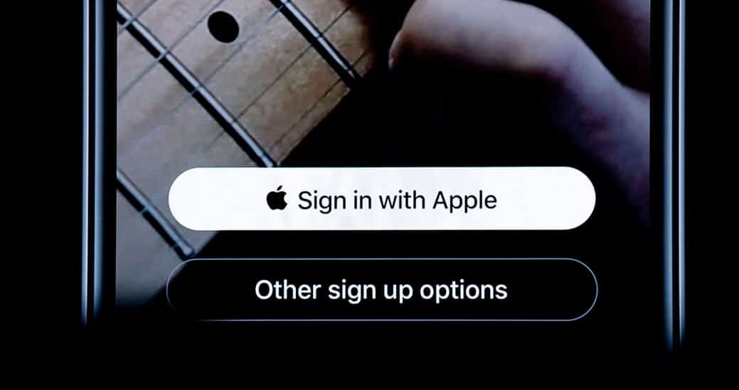 Apple New Sign-In with Apple Feature in iOS 13