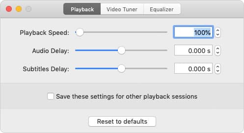 Control Playback Speed in Elmedia Video Player on Mac