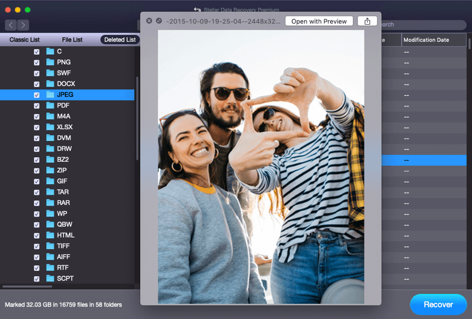 Stellar Data Recovery Premium for Mac - 92