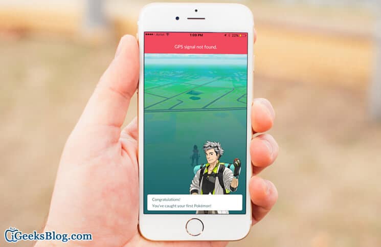 “GPS Signal Not Found” in Pokémon Go on iPhone: Tips to Fix