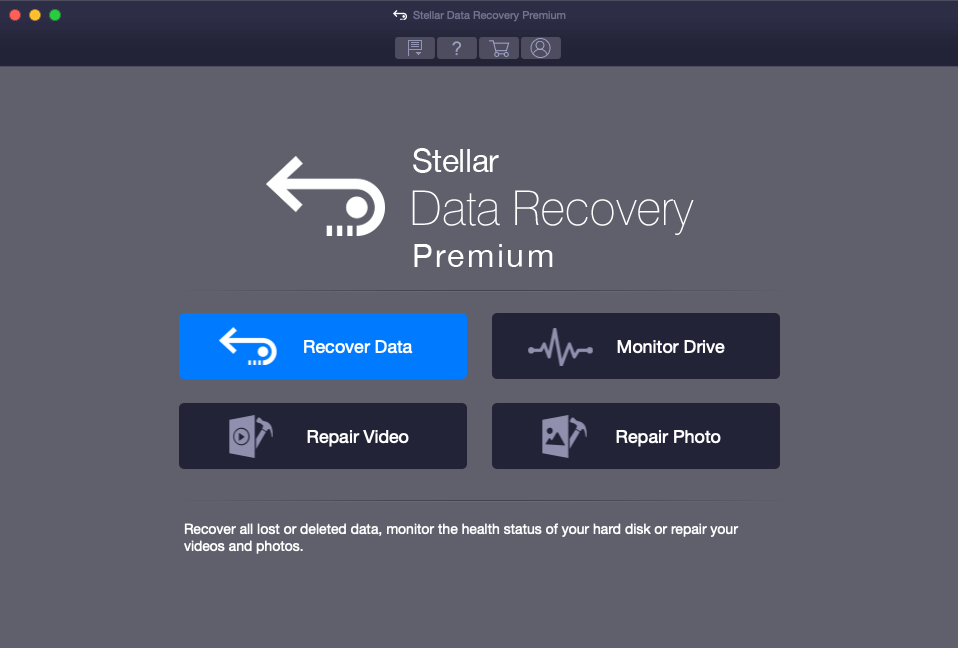 Stellar Data Recovery Premium for Mac