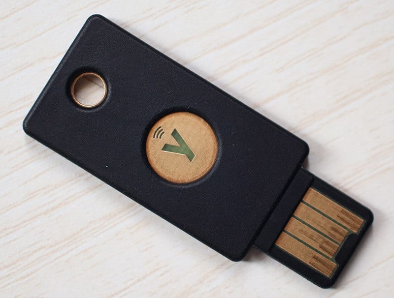 YubiKey 5 NFC Hardware Security Key