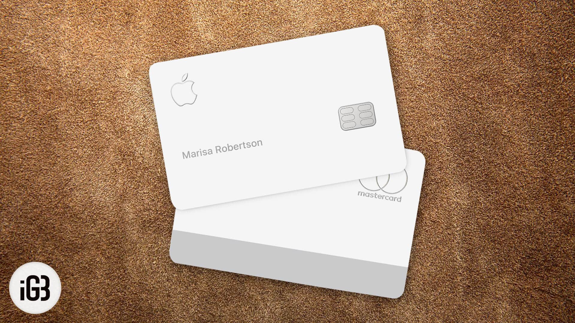 How to change name on your titanium apple card