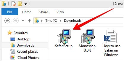 Install Safari on Windows
