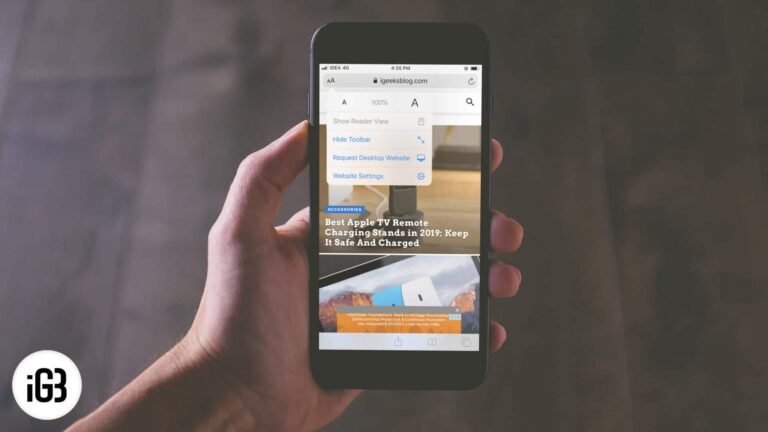 How to increase font size in safari on iphone and ipad in ios 13